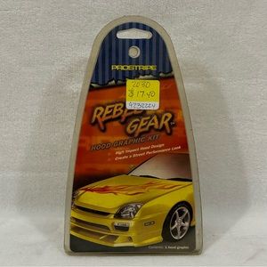 Pro stripe Rebel Gear Hood Graphic Kit High Impact Designs Flame R65430